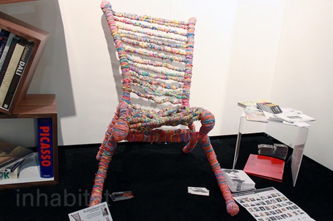 contemporary furniture, eco design, eco-friendly design, Furniture Fair, green design, green furniture”, green lighting, ICFF, icff 2011, icff 2011 nyc, icff new york city, inhabitat icff, inhabitat icff reporting, International Contemporary Furniture Fair, new york city furniture fair, nyc furniture fair, Preston Moeller, Industrial Designers Society of America, Rubber band Chair, Appalachian State University Chair Design Competition