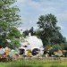 Unusual architecture, futuristic pod structures, Pascal Hausermann, Bubble houses, Museumotel, french pod hotel, concrete veil, innovative architecture