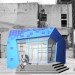 grey water, solar thermal, integrated house design, off grid, miro house, solar house, green demonstration house, OSU building, COSI, Ohio green building, eco micro house, eco demonstration house,