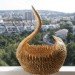 origami art, recycled origami art, recycled paper art, recycled paper sculptures, ruti's roots artwork, origami sculptures