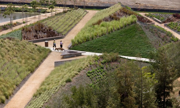 landscape architecture, central park, central park la, los angeles park, green space, outdoor space, urban design, james burnett, michael maltzan architects, michael maltzen, park, green park, urban infill, green design, eco design, sustainable design