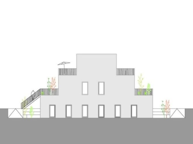 space invaders, nl architects, seoul, terraced apartments, green roof, residential development