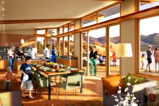 Stillwater Dwelling, Santa Barbara, butterfly roof, prefab home, energy efficient design, green building