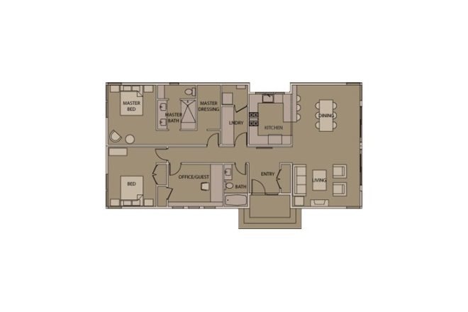 Stillwater Dwelling, Santa Barbara, butterfly roof, prefab home, energy efficient design, green building