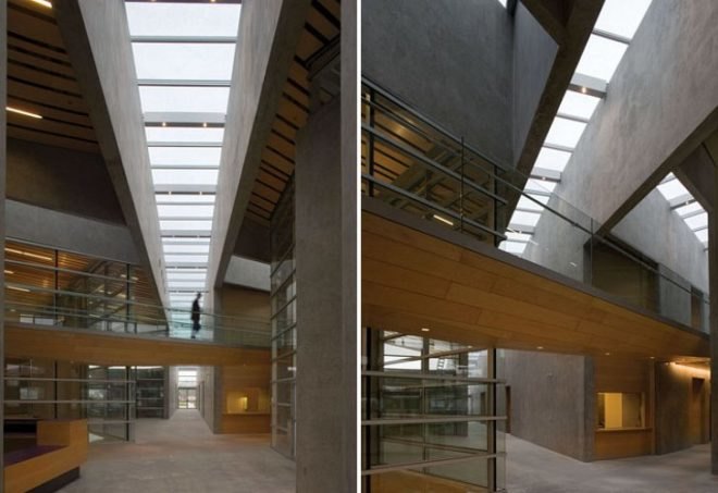 Sunset Community Centre, Bing Thom Architects, LEED Gold, South Vancouver, Daylighting, concrete