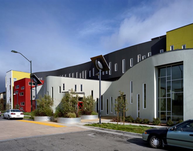 Tassafraronga Village, David Baker + Partners, Oakland, LEED ND, brownfield redevelopment, affordable housing