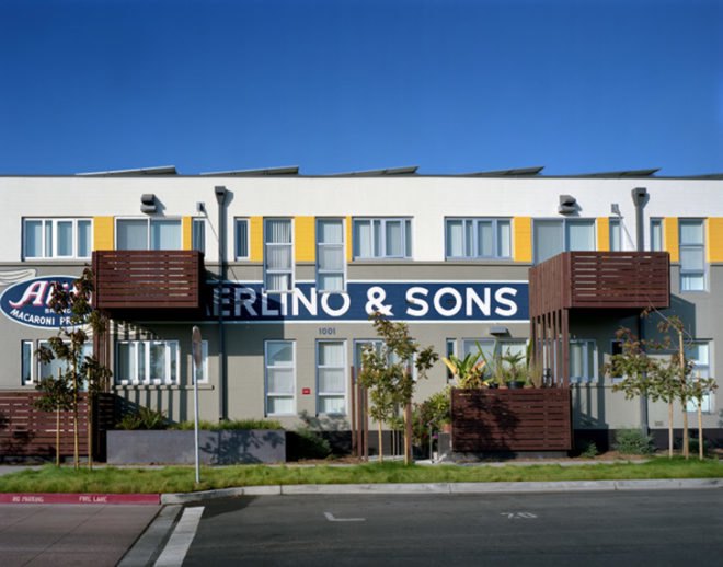 Tassafraronga Village, David Baker + Partners, Oakland, LEED ND, brownfield redevelopment, affordable housing