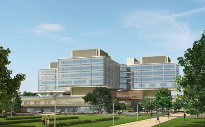 The New Stanford Hospital, Rafael Viñoly Architects, Stanford, Daylighting, Modular design, hospital