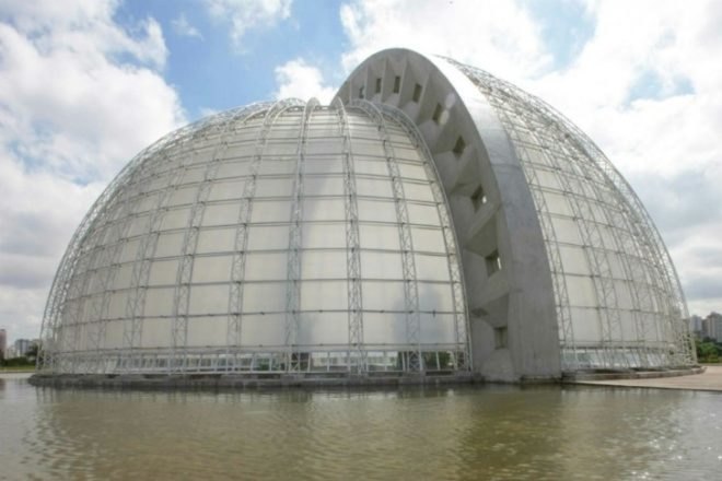 The Orchidarium Professor Ruth Cardoso, Brazil, Decio Tozzi, daylighting, orchids, glass dome
