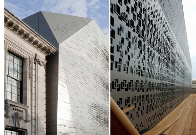 odern building renovation,rare architects, historic hotel, london green hotel, london green renovation, eco hotel, metal skin architecture,green facade, contemporary historic renovation,