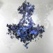 Virtue of Blue, Jeroen Verhoeven, solar chandelier, solar cells, solar butterflies, solar light