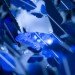 Virtue of Blue, Jeroen Verhoeven, solar chandelier, solar cells, solar butterflies, solar light