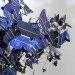 Virtue of Blue, Jeroen Verhoeven, solar chandelier, solar cells, solar butterflies, solar light