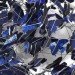 Virtue of Blue, Jeroen Verhoeven, solar chandelier, solar cells, solar butterflies, solar light