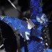 Virtue of Blue, Jeroen Verhoeven, solar chandelier, solar cells, solar butterflies, solar light