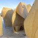 biomimicry, eco-design, green design, temporary shelters, buffalos, winnipeg, patkau, plywood shelters, sustainable design, harsh elements,