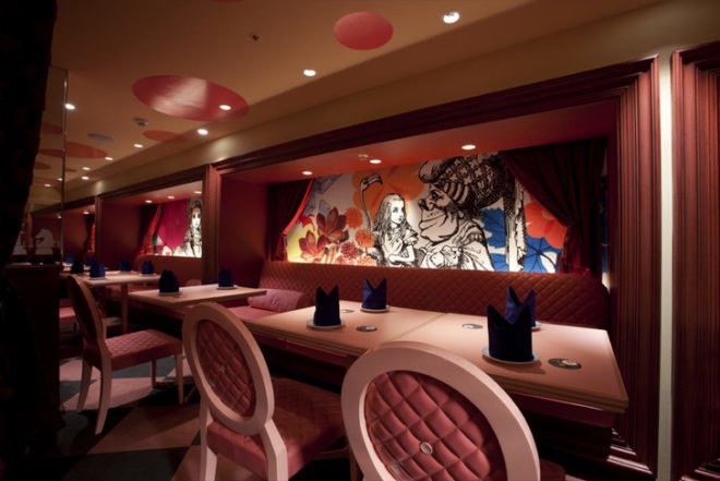 Fantastic Design Works, alice in wonderland, alice in wonderland restaurant, alice in wonderland tokyo, crazy tokyo restaurant,green restaurant, eco restaurant, green tourism, sustainable design, green design, eco design