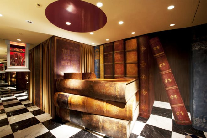 Fantastic Design Works, alice in wonderland, alice in wonderland restaurant, alice in wonderland tokyo, crazy tokyo restaurant,green restaurant, eco restaurant, green tourism, sustainable design, green design, eco design