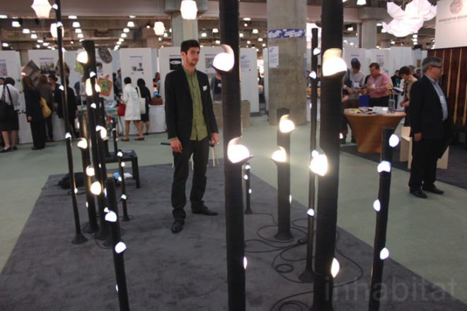 LED lighting, LED lamp, sustainable lighting,“green furniture”, contemporary furniture, eco-friendly design, Furniture Fair, green design, icff 2011, icff 2011 nyc, icff new york city, inhabitat icff, inhabitat icff reporting, International Contemporary Furniture Fair, new york city furniture fair, nyc furniture fair, pierre ospina, blossom bulbs, green design, ICFF, ICFF New York, ICFF 2011