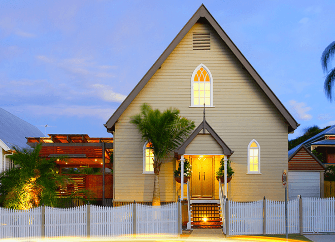 green building, green design, eco-design, sustainable design, church, renovation, brisbane, theater, heritage house, community discussion, sustainable housing