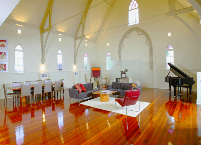 green building, green design, eco-design, sustainable design, church, renovation, brisbane, theater, heritage house, community discussion, sustainable housing