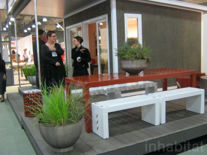 “green furniture”, contemporary furniture, eco-friendly design, Furniture Fair, green design, icff 2011, icff 2011 nyc, icff new york city, inhabitat icff, inhabitat icff reporting, International Contemporary Furniture Fair, new york city furniture fair, nyc furniture fair, puck and blossom, cabin fever, prefab cabin, prefab architecture, prefab home, zip, zip cabin, zip prefab