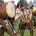 art Canada, eco art, recycled materials art, green art, David Pan, Pemberton BC, Wild Wildlife, recycled materials, animal sculptures, recycled scrap metal, scrap metal art, animal art