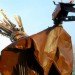 art Canada, eco art, recycled materials art, green art, David Pan, Pemberton BC, Wild Wildlife, recycled materials, animal sculptures, recycled scrap metal, scrap metal art, animal art