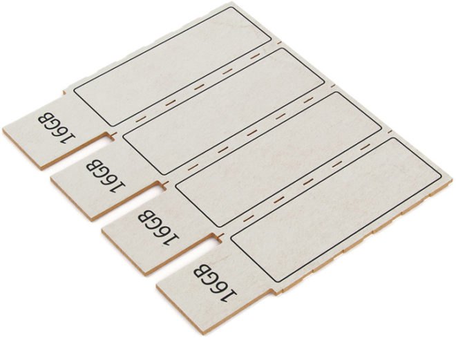 Recyclable cardboard, USB flash drives, disposable flash drives, memory sticks, interface design, sustainable memory sticks, disposable momory sticks, recyclable computer memory, art lebedev, disposable flashkus