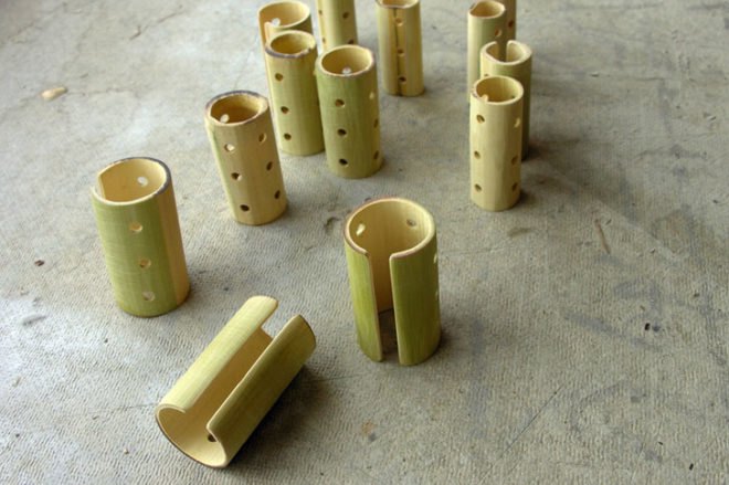 100 mile design challenge, icff, ny design week, sustainable design, environmental design, product design, local resources, mica, university of washington, student work, bamboo hair curler, ann louise markison, bamboo