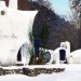 Unusual architecture, futuristic pod structures, Pascal Hausermann, Bubble houses, Museumotel, french pod hotel, concrete veil, innovative architecture