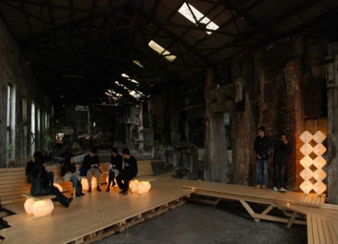 green building, green design, eco-design, sustainable design, elements, paradise lost in time, atmosphere fields, interbreeding field, taiwan, shihlin paper factory, taipei, concrete, brick