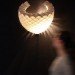 Chengyuan Wei, Guanyun Wang, Ye Tao, Jianxing Cai, Chao Chen, Xuanxing Yang, upcycled lamp, paper cups, DIY, green design, eco design, sustainable design