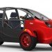 Arcimoto SRK EV prototype, electric vehicle, Nathan Fillion, Jon Huertas, three-wheeled car, EV, alternative transportation, green transportation, green automotive design