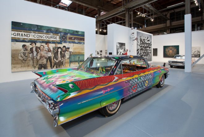 Art in the Streets, recycled ice cream truck, art cars, Los Angeles Museum of Contemporary Art, alternative transportation, green automotive design, green transportation