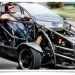 Arcimoto SRK EV prototype, electric vehicle, Nathan Fillion, Jon Huertas, three-wheeled car, EV, alternative transportation, green transportation, green automotive design