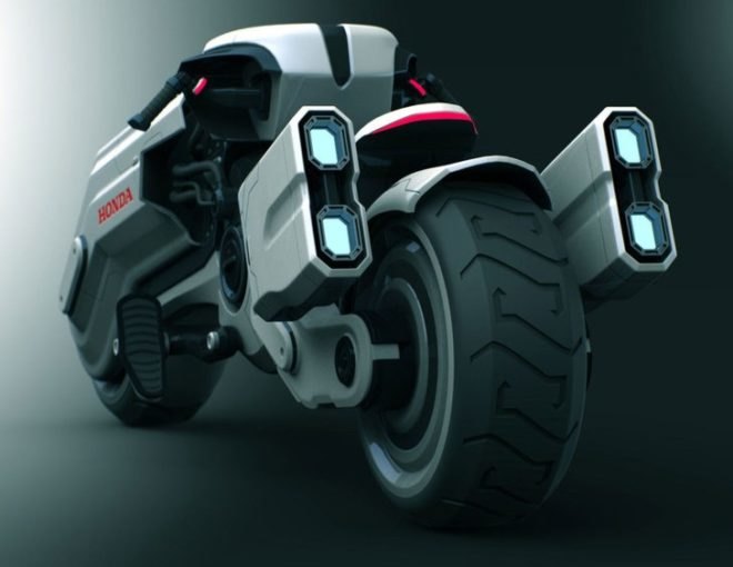 Honda Chopper Concept, Peter Norris, Honda concept bike, Honda electric motorcycle, green automotive design, alternative transportation, green transportation, electric motorcycle