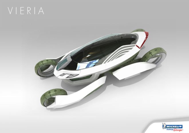 VIERIA Concept Car, Michelin Challenge Design, green transportation, alternative transportation, green automotive design, Gunwoong Kim, Suji Kim