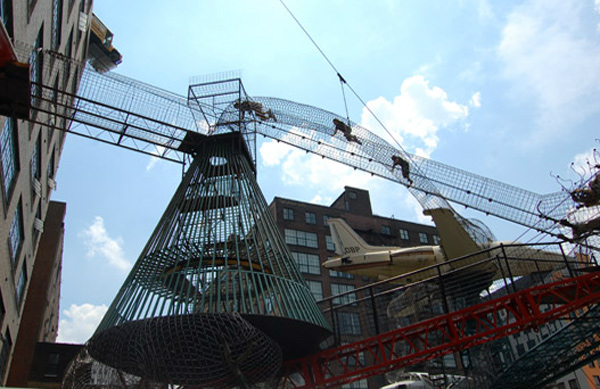 st. louis museum, city museum, green design, found objects, recycled architecture, eco architecture, offbeat destinations, green design, eco design, eco tourism, reclaimed materials, recycled materials, sustainable design