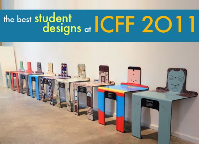 student designs icff, new york design week student designs, icff 2011, icff, new york dsign week 2011, student designs, pratt student designs, risd student design, nyt itp student designs, itp designs, model citizens, green designs, recycled materials, ny design week, up and coming designers