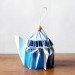 Green Kitchen, Green Materials, green graphic design, art, paper tea set, folded paper, japanese design, sustainable design, green design, yuya vs design