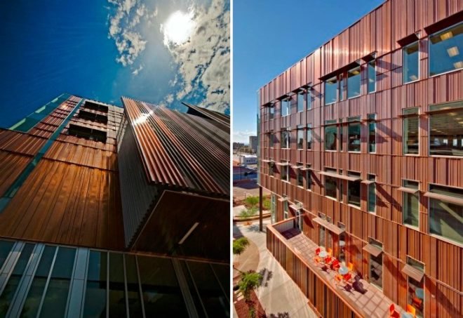 asu, college of nursing, copper, phoenix, smithgroup, energy efficient design, desert architecture