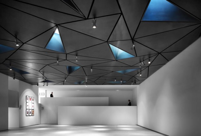 Museo ABC, Aranguren & Gallegos Architects, green design, eco design, sustainable design, ABC Museum, Madrid, factory renovation, architectural renovation, mosaic, vacuum streesed