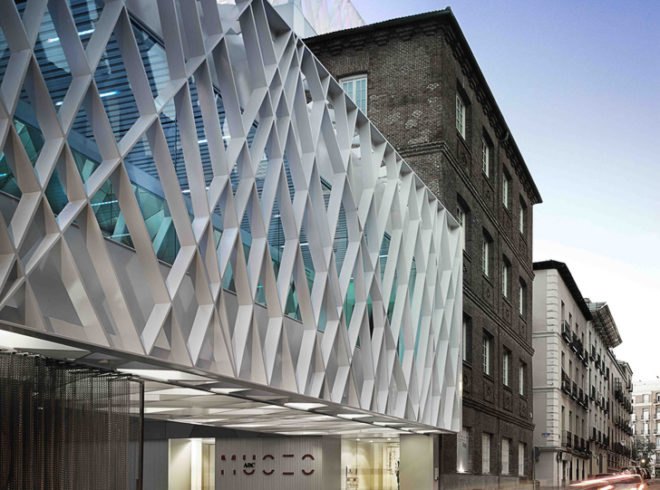 Museo ABC, Aranguren & Gallegos Architects, green design, eco design, sustainable design, ABC Museum, Madrid, factory renovation, architectural renovation, mosaic, vacuum streesed