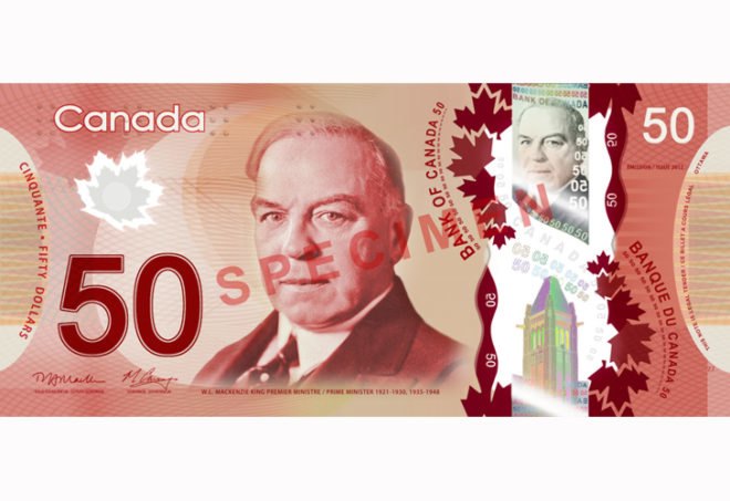 Bank of Canada, Polymer Banknotes, polymer bills, paper money, plastic money, anti-counterfeit, recycled money