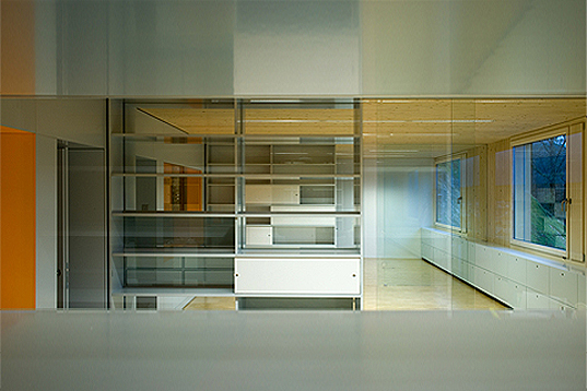 Bauzeit Architekten, Operation Center Burgergemeinde, green design, eco design, sustainable design, wooden, natural lighting