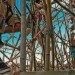 organic art, growing art, bamboo art, starn studios, MET bamboo, Venice bamboo, Venice biannual bamboo, Big Bambu Venice, eco art, bamboo tower, bamboo as building, bamboo art project, art tower, Venice art tower, green art, Bamboo art project Italy,