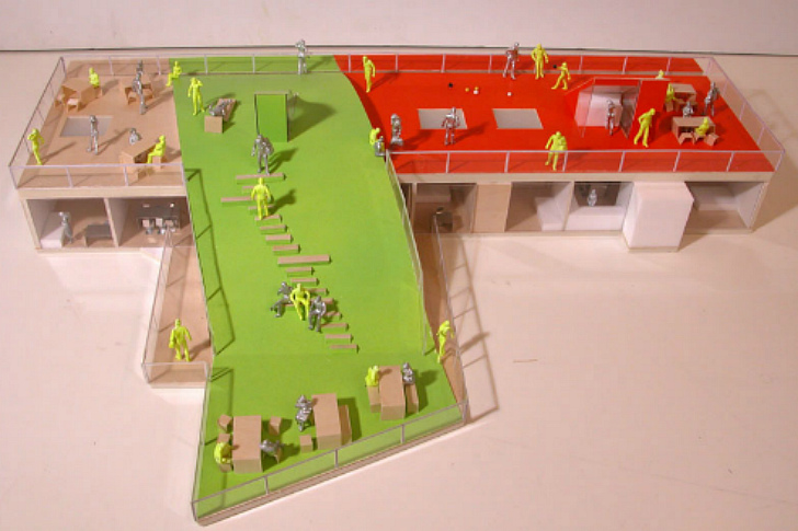 Birkegade Rooftop Park, JDS Architects, rooftop terrace, copenhagen, green roof, rooftop park, rooftop playground