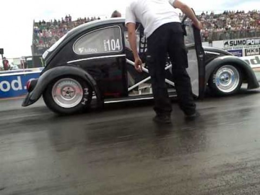 fastest electric car, black current, sam olly young, electric car speed record, black current speed record, black current record breaker, electric vehicle, VW beetle,