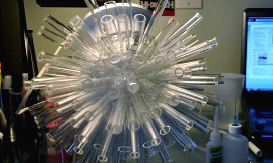 blowfish lamp, bright ideas competition finalist, eco friendly light, diy lighting